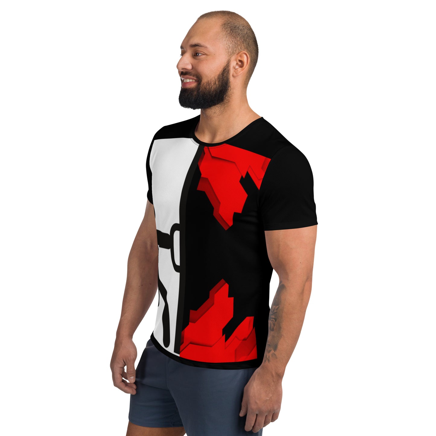 All-Over Print Men's Athletic T-shirt