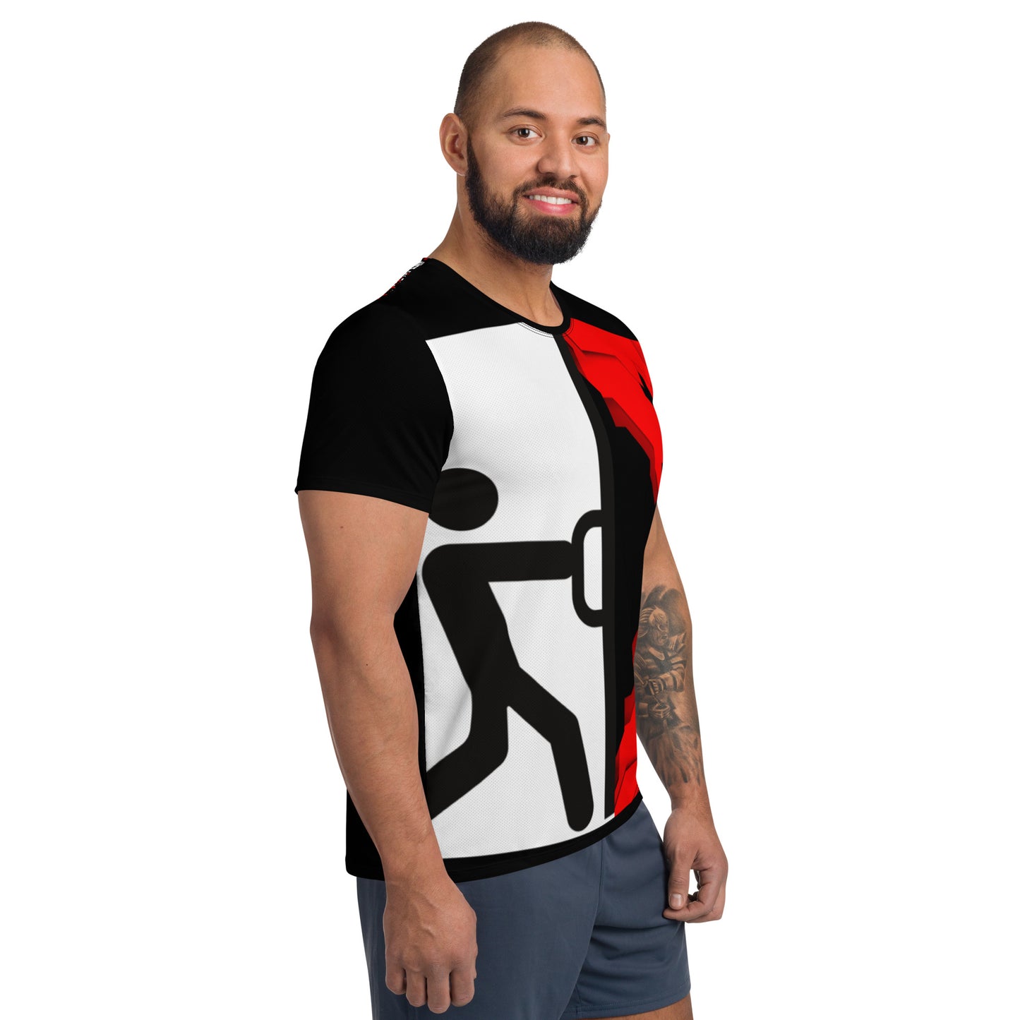 All-Over Print Men's Athletic T-shirt